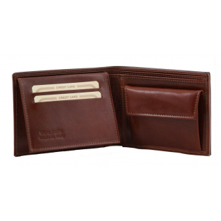 Pánska luxusná peňaženka TUSCANY 140763B hnedá