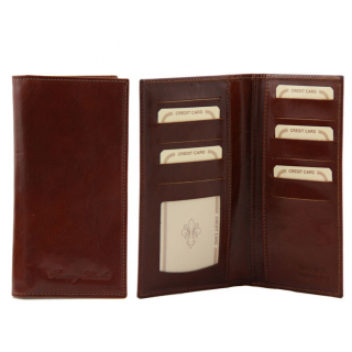 Kožené puzdro na doklady a karty (11) TUSCANY 18 x 9,5