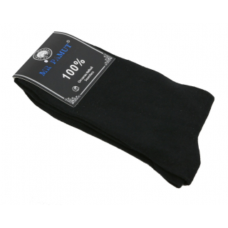 Pánske ponožky MR PAMUT veľ. 43-46, čierne 1 pár