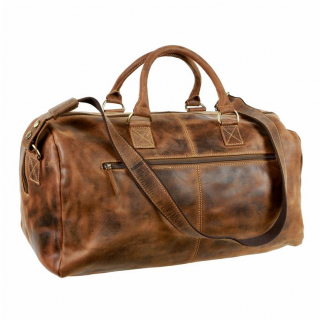 Kožená unisex taška cestovná GreenBurry Vintage 1606-25