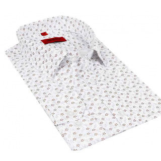 Trendová košeľa so vzorom VENERGI Klasik 70% bavlna 