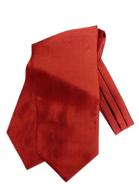 Pánsky hodvábny kravatový šál červený - All4Men.sk