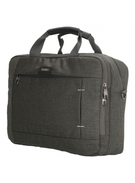 Textilná taška na laptop 40x29 ENRICO BENETTI šedá - All4Men.sk