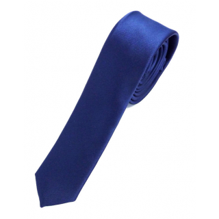 Modrá parížska slim kravata 4001-14