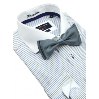 Luxusná košeľa s bielym golierom CASAMODA non-iron