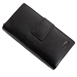 Dámska kožená super peňaženka BRANCO čierna