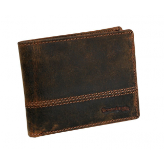 Pánska hnedá peňaženka s RFID | GreenLand NATURE 2555-25