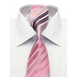 Biela košeľa dlhý rukáv  KLEMON slim 