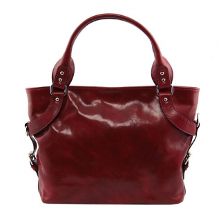 Dámska kožená taška ILENIA| Tuscany Leather (rosso)