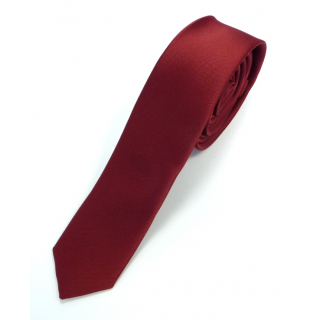 Bordová slim kravata 4001-18