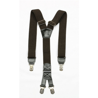 Traky športové unisex hnedé tmavé 40071