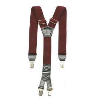 Traky športové unisex bordové 3,8 cm 40071