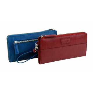 Exkluzívna dámska peňaženka so zipsom LAGEN modrá