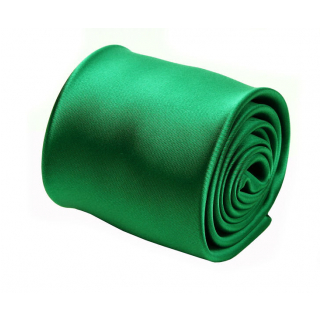 Zelená jednofarebná kravata (7 cm)