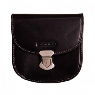 Kožená unisex peňaženka BRANCO 7605 čierna