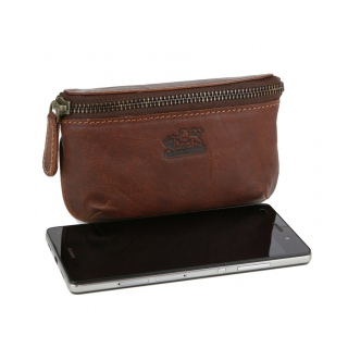 Puzdro na opasok 13x7 cm BRANCO hnedé