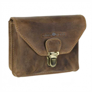 Štýlové kožené púzdro na opasok GreenBurry