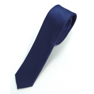 Modrá tmavá slim kravata 4001-14B