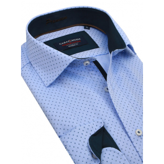 Biznis štýl | Modrá biznis košeľa CASAMODA PREMIUM