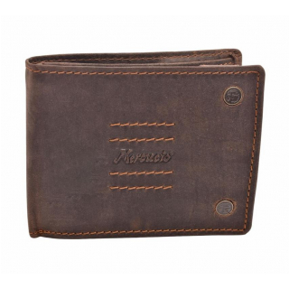 Pánska peňaženka z brúsenej kože MERCUCIO 2911797 DBR