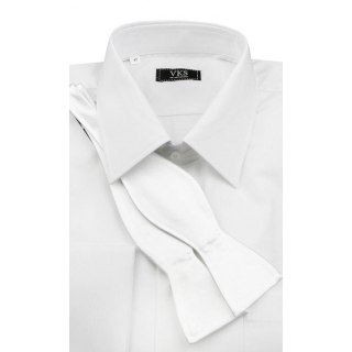 Motýlik biely viazací MO1003B