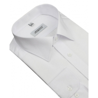 Biela obleková košeľa predĺžená VENERGI KLASIK 188-194 cm