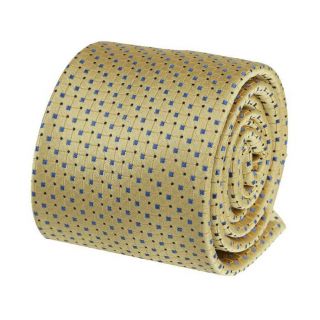 Žltá V.I.P. hodvábna kravata ORSI 1000-280