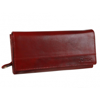 Dámska listová dvojdielna peňaženka červená MERCUCIO 3911850