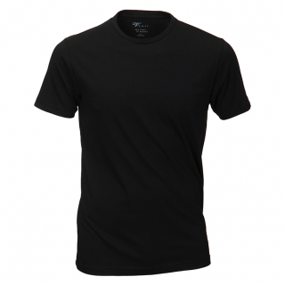 Pánske SLIM tričko VENTI čierne 2 kusy 