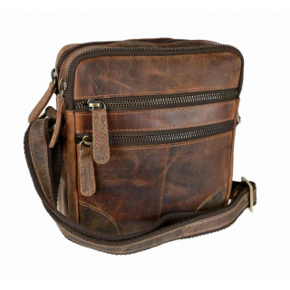 Príručná taška hnedá hunter 20 x 18 cm MERCUCIO 250849