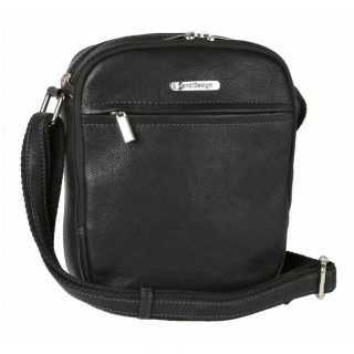 SENDI | Príručná taška čierna 21 x 23 cm