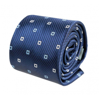 Pánska modrá kravata ORSI 7 cm 767