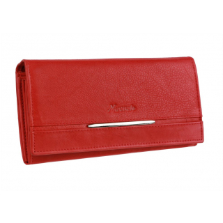 Elegantná listová červená peňaženka MERCUCIO 2311833