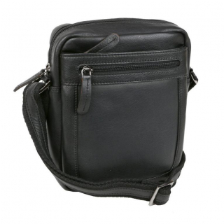 Taška na rameno MERCUCIO 250587 čierna nappa