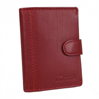 Pánska červená peňaženka s RFID MERCUCIO, NAPPA koža