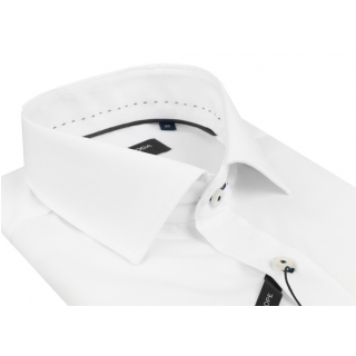 Luxusná biela bavlnená košeľa CASAMODA COMFORT FIT (non iron)