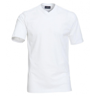 Pánske biele tričko CASAMODA Comfort V-výstrih 2-balenie