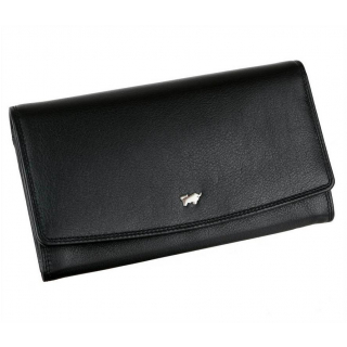 BRAUN BUFFEL Dámska luxusná peňaženka 90455 čierna