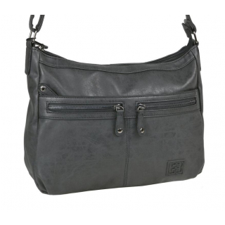 Dámska kabelka ENRICO BENETTI vintage štýl, čierna