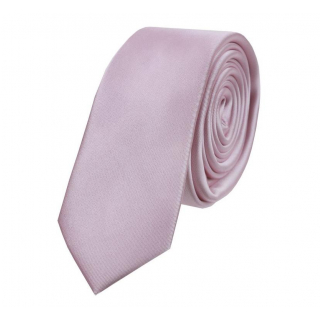 Ružová slim kravata 4,5 cm