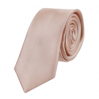 Marhuľová púdrová slim fit kravata 4,5 cm