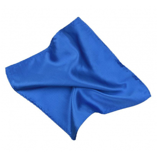 Modrá ozdobná vreckovka ORSI, tkaný polyester