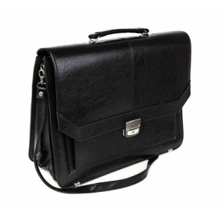 Aktovka na dokumenty SENDI trojkomorová