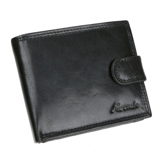 Kožená pánska peňaženka MERCUCIO čierna