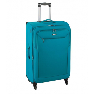 Veľký cestovný kufor D&N Super ľahký, tyrkysový