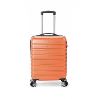 Stredný cestovný kufor 4-kolesový s TSA zámkom BENZI oranžový