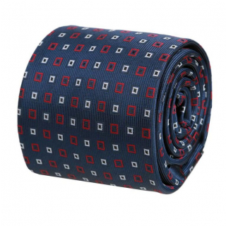 Tmavomodrá biznis kravata ORSI 7 cm