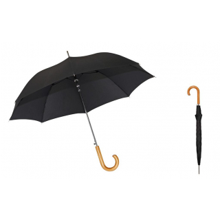 Čierny palicový dáždnik Doppler STOCKHOLM 