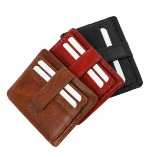 Kožené puzdro na karty, doklady BRANCO čierne