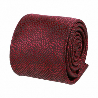 Elegantná kravata ORSI vínovo-bordová